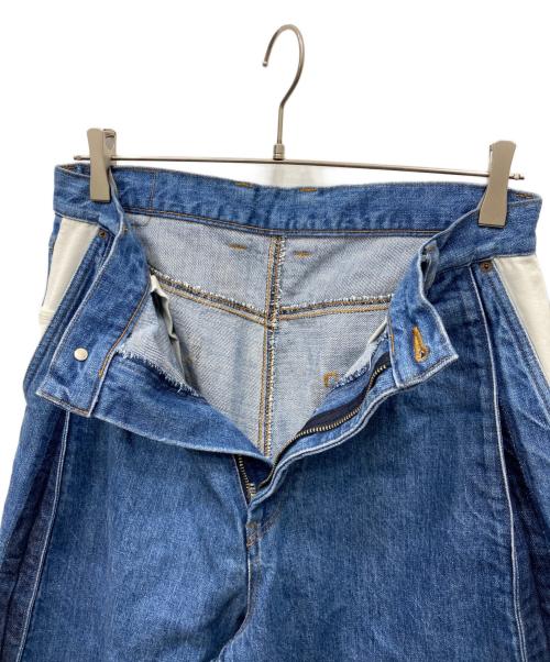 stein（シュタイン）stein (シュタイン) RECONSTRUCTION WIDE DENIM JEANS インディゴ サイズ:Sの古着・服飾アイテム