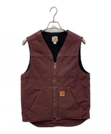 中古・古着通販】CarHartt (カーハート) ダックベスト パープル サイズ