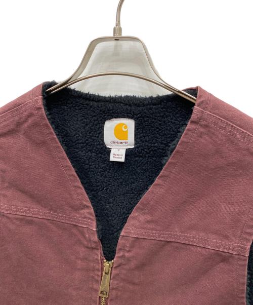 CarHartt（カーハート）CarHartt (カーハート) ダックベスト パープル サイズ:Sの古着・服飾アイテム