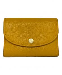 LOUIS VUITTON（ルイ ヴィトン）の古着「コンパクトウォレット」｜イエロー(ジョーヌドール)