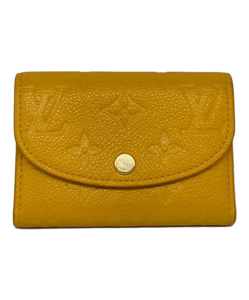 LOUIS VUITTON（ルイ ヴィトン）LOUIS VUITTON (ルイ ヴィトン) コンパクトウォレット イエロー(ジョーヌドール)の古着・服飾アイテム