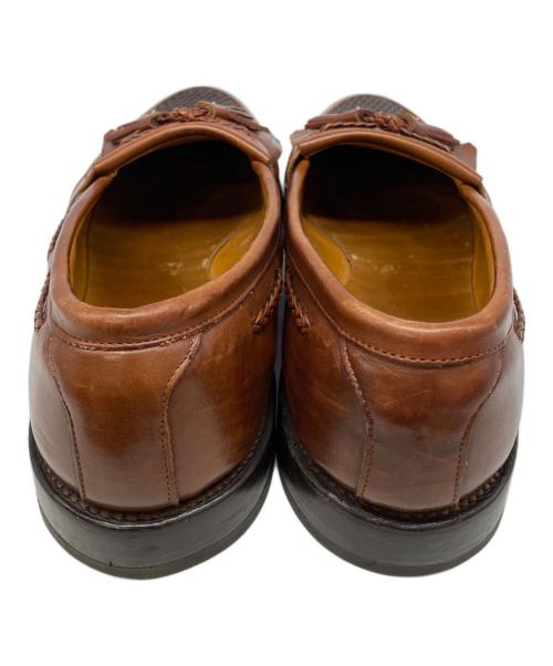 Allen Edmonds（アレン エドモンズ）Allen Edmonds (アレン エドモンズ) タッセルローファー 編み込みレザー シューズ ブラウン サイズ:10 1/2 C 1849の古着・服飾アイテム