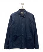 Barbourバブアー）の古着「長袖シャツ」｜ネイビー