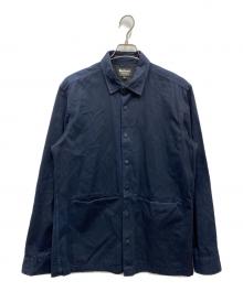 Barbour（バブアー）の古着「長袖シャツ」｜ネイビー