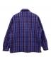 SUPREME (シュプリーム) 22FW Heavy Flannel Shirt ブルー×パープル サイズ:XL：13000円