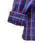 中古・古着 SUPREME (シュプリーム) 22FW Heavy Flannel Shirt ブルー×パープル サイズ:XL：13000円