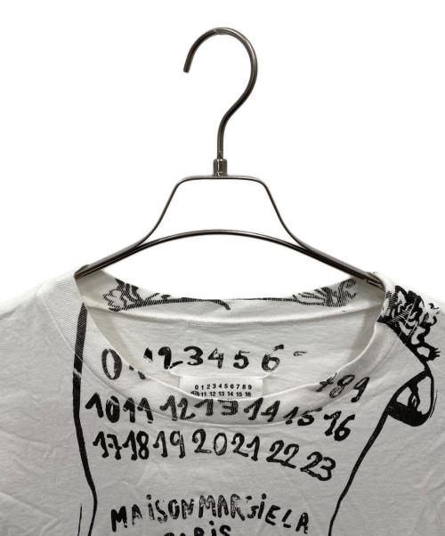 Maison Margiela（メゾンマルジェラ）Maison Margiela (メゾンマルジェラ) エイズTシャツ ホワイト サイズ:44の古着・服飾アイテム