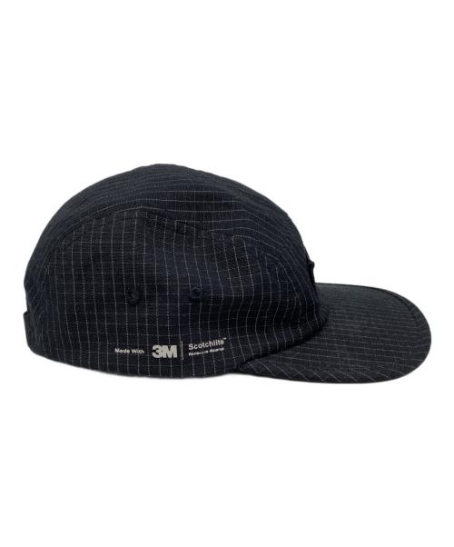 SUPREME（シュプリーム）SUPREME (シュプリーム) 24SS Reflective Ripstop Camp Cap ブラック サイズ:FREEの古着・服飾アイテム