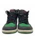 中古・古着 NIKE (ナイキ) AIR JORDAN 1 RETRO HIGH OG ブラック×グリーン サイズ:28㎝：12000円