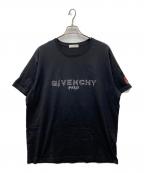 GIVENCHYジバンシィ）の古着「Graphic Logo Print Crew Neck T-Shirt」｜ブラック