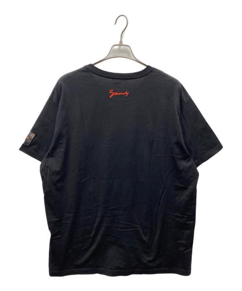 GIVENCHY（ジバンシィ）GIVENCHY (ジバンシィ) Graphic Logo Print Crew Neck T-Shirt ブラック サイズ:XXLの古着・服飾アイテム