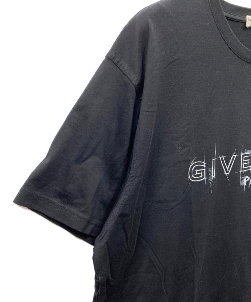 GIVENCHY（ジバンシィ）GIVENCHY (ジバンシィ) Graphic Logo Print Crew Neck T-Shirt ブラック サイズ:XXLの古着・服飾アイテム