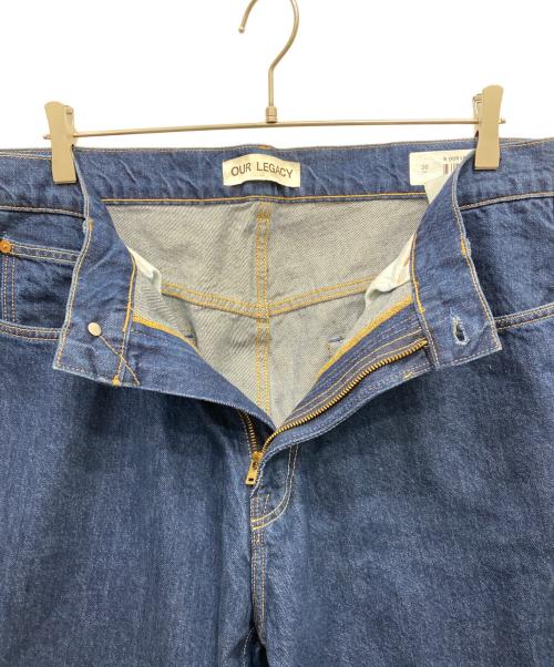 OUR LEGACY（アワーレガシー）OUR LEGACY (アワーレガシー) 22AW EXTENDED THIRD CUT Blue エクステンデッド サードカット デニムパンツ インディゴ サイズ:SIZE 36の古着・服飾アイテム