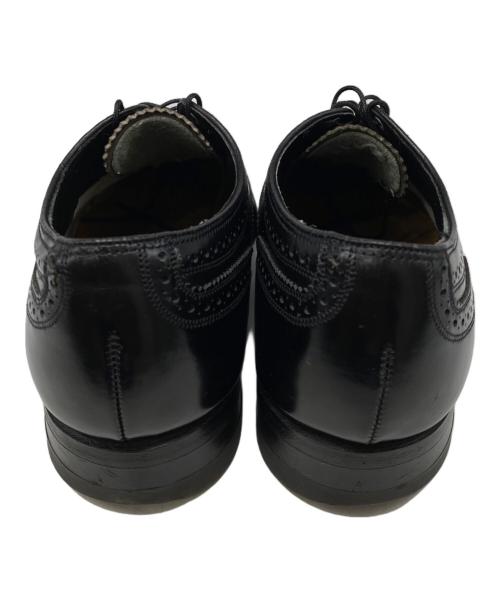 Florsheim（フローシャイム）Florsheim (フローシャイム) ウィングチップシューズ ブラック サイズ:7 1/2 3Eの古着・服飾アイテム