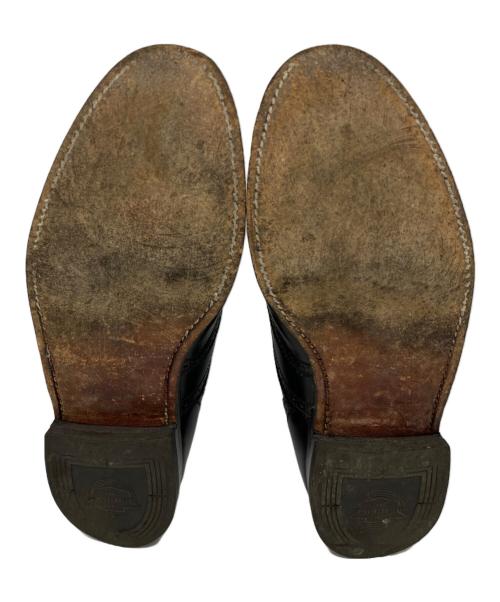 Florsheim（フローシャイム）Florsheim (フローシャイム) ウィングチップシューズ ブラック サイズ:7 1/2 3Eの古着・服飾アイテム