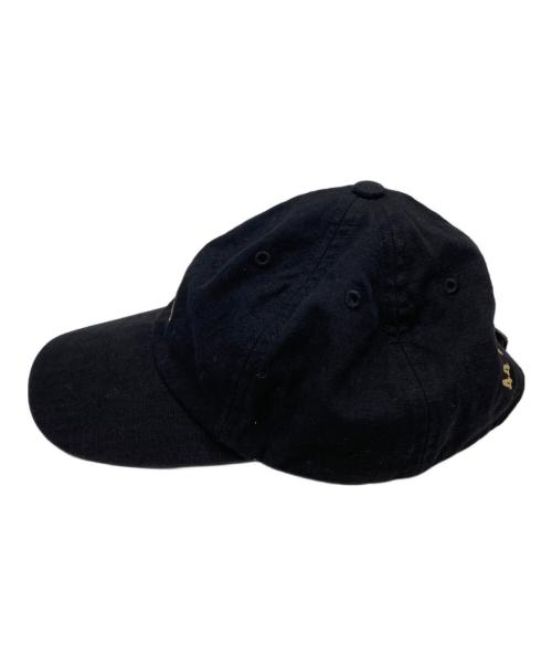 Vivienne Westwood（ヴィヴィアンウエストウッド）Vivienne Westwood (ヴィヴィアンウエストウッド) オーブ刺繍キャップ ブラックの古着・服飾アイテム