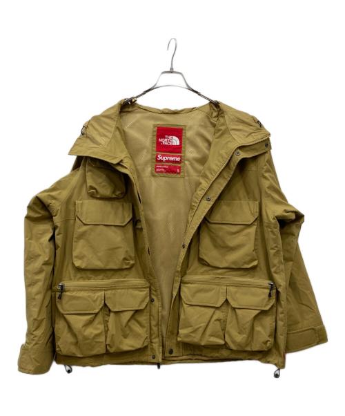 THE NORTH FACE（ザ ノース フェイス）THE NORTH FACE (ザ ノース フェイス) SUPREME (シュプリーム) 20SS Cargo Jacket カーゴジャケット ベージュ サイズ:XLの古着・服飾アイテム