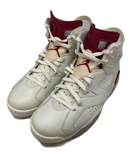 NIKE（ナイキ）NIKE (ナイキ) ハイカットスニーカー ホワイト×レッド サイズ:28.5の古着・服飾アイテム