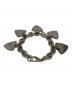 Hysteric Glamour (ヒステリックグラマー) ピックモチーフブレスレット シルバー：6000円