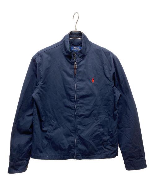 POLO RALPH LAUREN（ポロ・ラルフローレン）POLO RALPH LAUREN (ポロ・ラルフローレン) 裏チェックスイングトップ ポニー刺繍 ネイビー サイズ:Sの古着・服飾アイテム