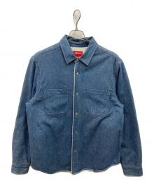 SUPREME（シュプリーム）の古着「18AW Sherpa Lined Denim Shirt」｜インディゴ