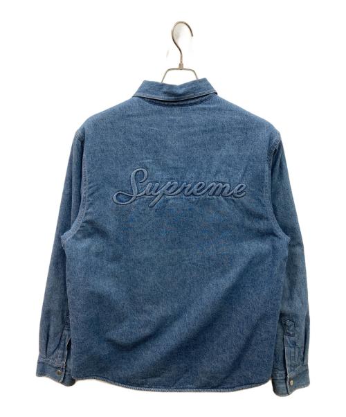 SUPREME（シュプリーム）Supreme (シュプリーム) 18AW Sherpa Lined Denim Shirt インディゴ サイズ:Mの古着・服飾アイテム