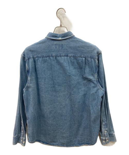 SUPREME（シュプリーム）Supreme (シュプリーム) 20AW CLASSIC LOGO DENIM SHIRT インディゴ サイズ:Mの古着・服飾アイテム