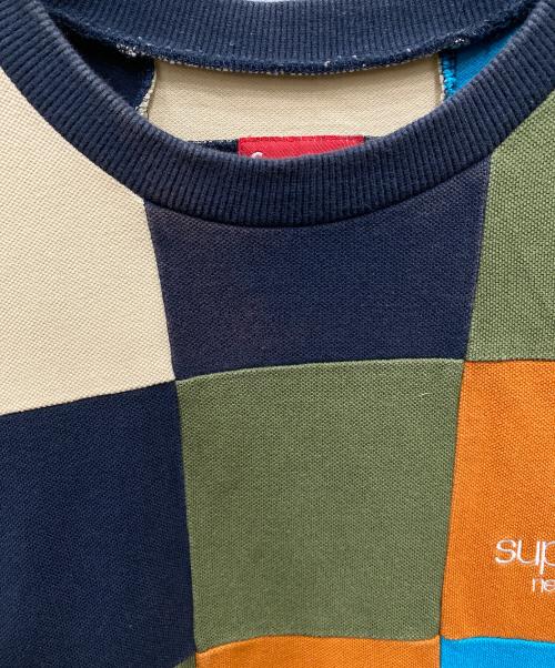 SUPREME（シュプリーム）SUPREME (シュプリーム) 18AW Patchwork Pique Tee パッチワークピケTシャツ マルチカラー サイズ:Mの古着・服飾アイテム