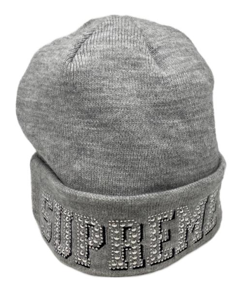 SUPREME（シュプリーム）Supreme (シュプリーム) New Era (ニューエラ) 20SS Gems Beanie グレーの古着・服飾アイテム