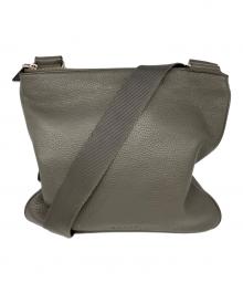 BALLY（バリー）の古着「レザーショルダーバッグ」｜グレー