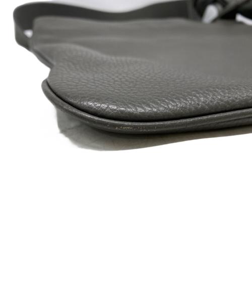 BALLY（バリー）BALLY (バリー) レザーショルダーバッグ グレーの古着・服飾アイテム