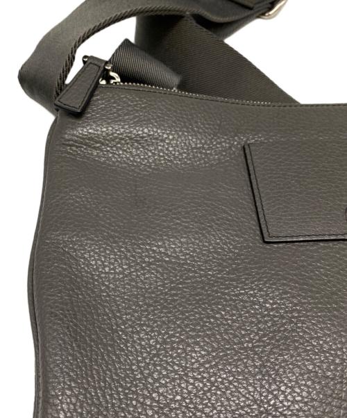 BALLY（バリー）BALLY (バリー) レザーショルダーバッグ グレーの古着・服飾アイテム