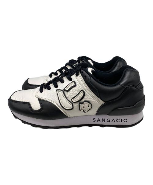 Sangacio（サンガッチョ）Sangacio (サンガッチョ) にゅ～ずスニーカー ブラック×ホワイト サイズ:26cmの古着・服飾アイテム
