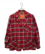 PENDLETONペンドルトン）の古着「50s ウールテーラードジャケット」｜レッド