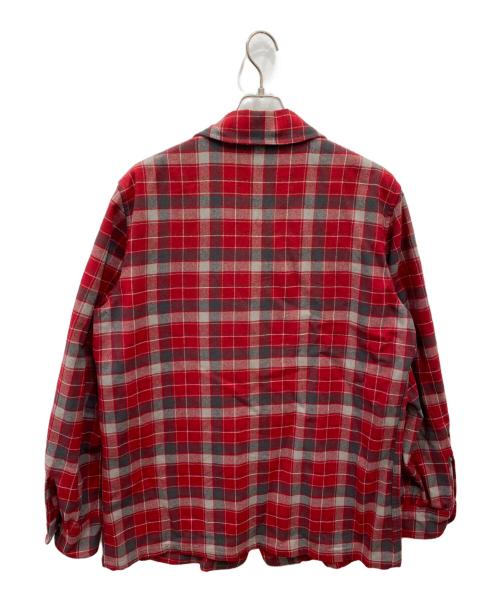 PENDLETON（ペンドルトン）PENDLETON (ペンドルトン) 50s ウールテーラードジャケット レッド サイズ:Mの古着・服飾アイテム