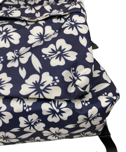 Herve Chapelier（エルベシャプリエ）Herve Chapelier (エルベシャプリエ) 978 花柄リュック バックパック ホワイト×ネイビーの古着・服飾アイテム