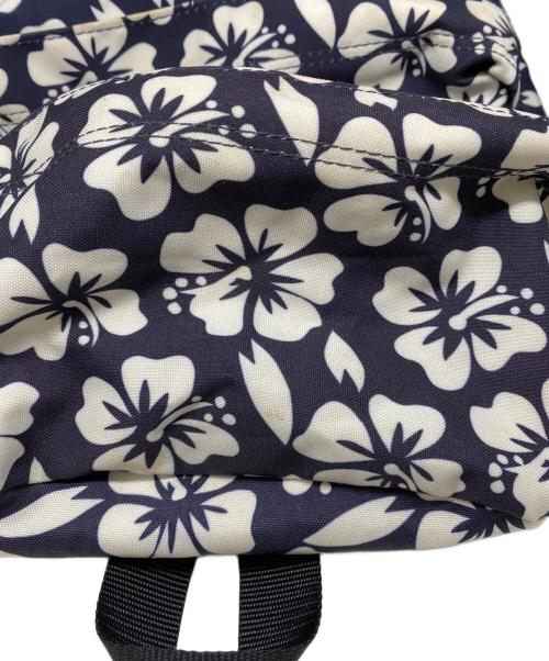 Herve Chapelier（エルベシャプリエ）Herve Chapelier (エルベシャプリエ) 978 花柄リュック バックパック ホワイト×ネイビーの古着・服飾アイテム