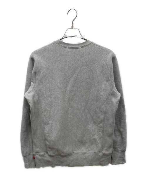 SUPREME（シュプリーム）SUPREME (シュプリーム) 15AW Box Logo Crewneck ボックスロゴクルーネックスウェット グレー サイズ:Mの古着・服飾アイテム