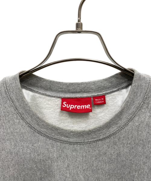 SUPREME（シュプリーム）SUPREME (シュプリーム) 15AW Box Logo Crewneck ボックスロゴクルーネックスウェット グレー サイズ:Mの古着・服飾アイテム