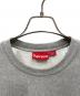 中古・古着 SUPREME (シュプリーム) 15AW Box Logo Crewneck ボックスロゴクルーネックスウェット グレー サイズ:M：30000円