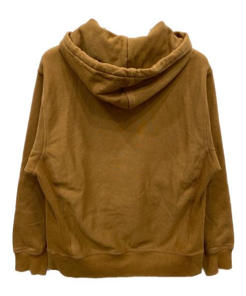 Carhartt WIP（カーハート ワーク イン プログレス）Carhartt WIP (カーハート ワーク イン プログレス) HOODED AMERICAN SCRIPT SWEATSHIRT アメリカンスクリプト パーカー ブラウン サイズ:Sの古着・服飾アイテム