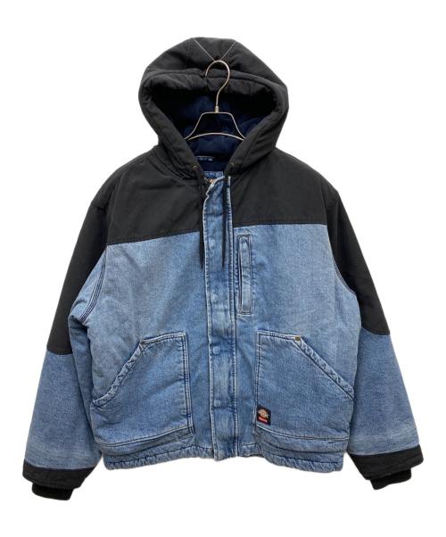 SUPREME（シュプリーム）SUPREME (シュプリーム) Dickies (ディッキーズ) 25AW Dickies Cordura Hooded Work Jacket インディゴ×ブラック サイズ:Mの古着・服飾アイテム