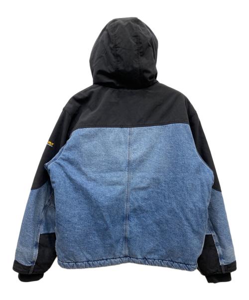 SUPREME（シュプリーム）SUPREME (シュプリーム) Dickies (ディッキーズ) 25AW Dickies Cordura Hooded Work Jacket インディゴ×ブラック サイズ:Mの古着・服飾アイテム