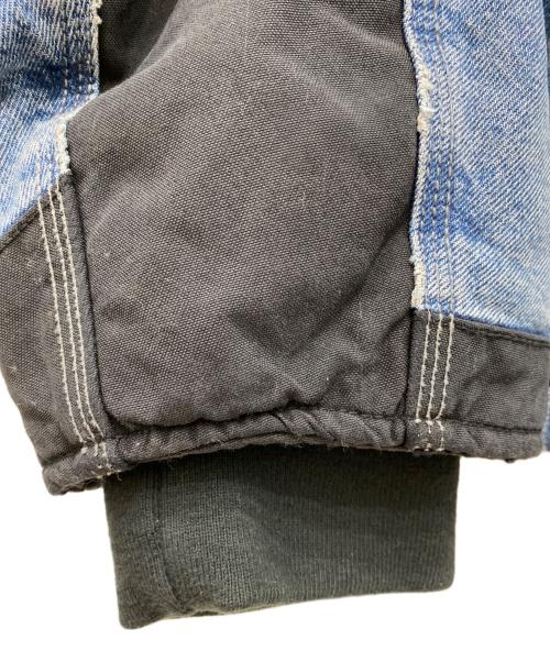 SUPREME（シュプリーム）SUPREME (シュプリーム) Dickies (ディッキーズ) 25AW Dickies Cordura Hooded Work Jacket インディゴ×ブラック サイズ:Mの古着・服飾アイテム