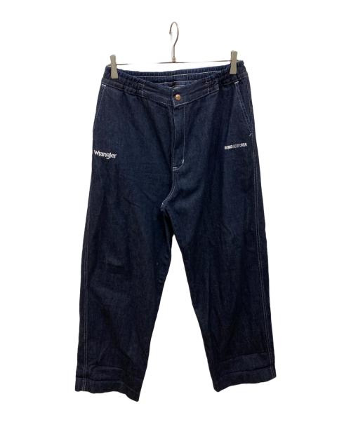 WIND AND SEA（ウィンダンシー）WIND AND SEA (ウィンダンシー) Wrangler (ラングラー) Denim Track Trousers インディゴ サイズ:Mの古着・服飾アイテム