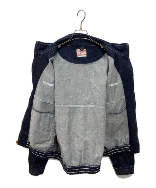 WIND AND SEA（ウィンダンシー）WIND AND SEA (ウィンダンシー) Wrangler (ラングラー) DENIM TRACK JACKET インディゴ サイズ:Lの古着・服飾アイテム