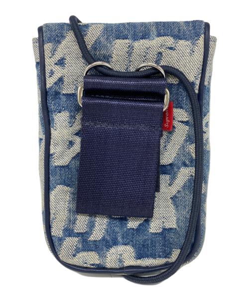 SUPREME（シュプリーム）SUPREME (シュプリーム) 22SS Jacquard Denim Neck Pouch ジャガードデニムネックポーチ ショルダーバッグ インディゴの古着・服飾アイテム