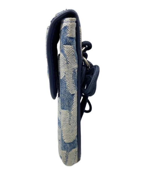 SUPREME（シュプリーム）SUPREME (シュプリーム) 22SS Jacquard Denim Neck Pouch ジャガードデニムネックポーチ ショルダーバッグ インディゴの古着・服飾アイテム
