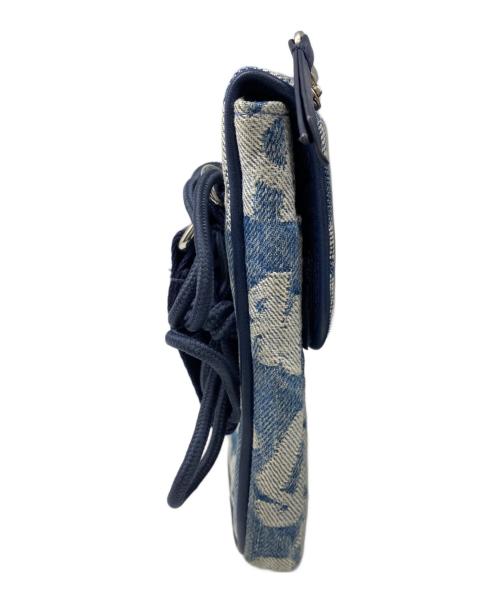 SUPREME（シュプリーム）SUPREME (シュプリーム) 22SS Jacquard Denim Neck Pouch ジャガードデニムネックポーチ ショルダーバッグ インディゴの古着・服飾アイテム