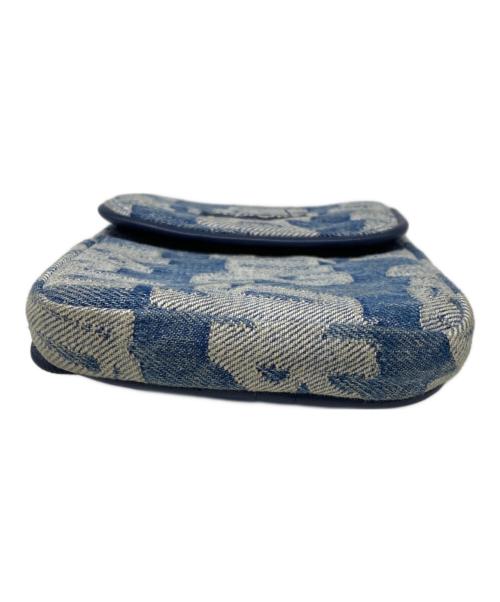 SUPREME（シュプリーム）SUPREME (シュプリーム) 22SS Jacquard Denim Neck Pouch ジャガードデニムネックポーチ ショルダーバッグ インディゴの古着・服飾アイテム